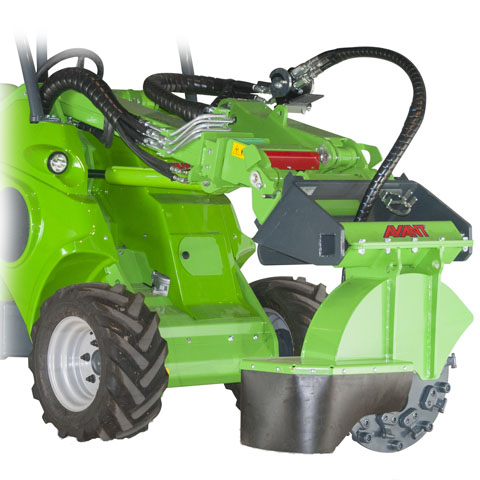 Avant loader tree stump grinder UK sales