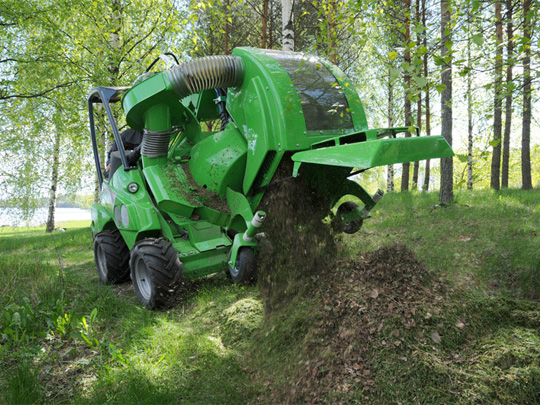 Avant® front loaders - collecting lawnmower 1200 UK Avant sales