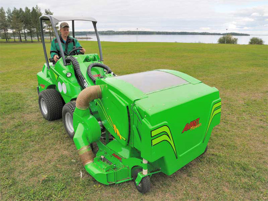 Avant® front loaders - collecting lawnmower 1500 UK Avant sales