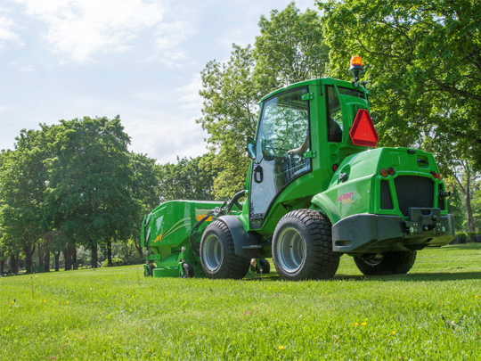 Avant® front loaders - collecting lawnmower 1500 UK Avant sales