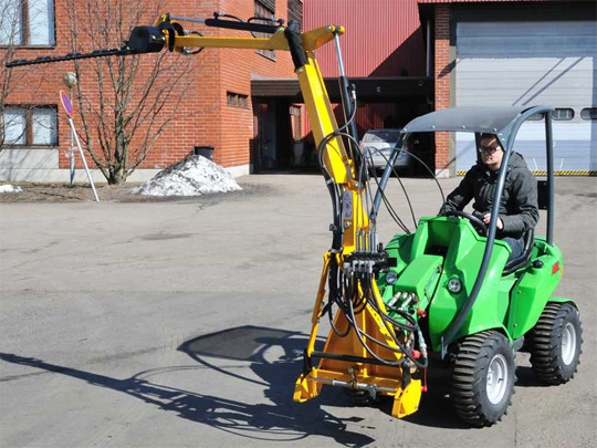 Avant® front loaders - fingerbar mowers UK Avant sales