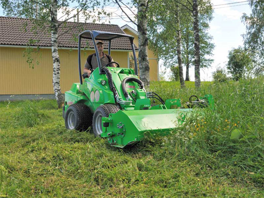 Avant® front loaders - flail mowers UK Avant sales