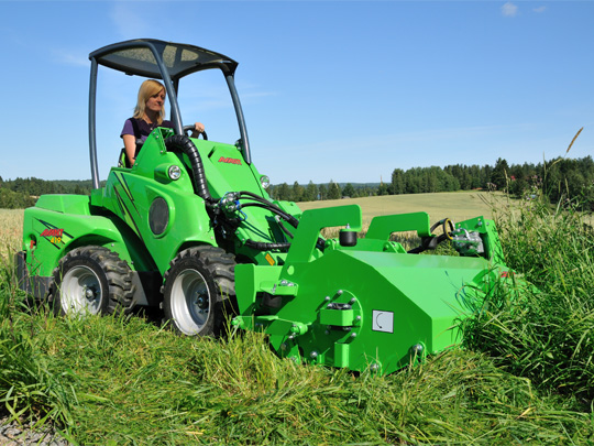 Avant® front loaders - flail mowers UK Avant sales