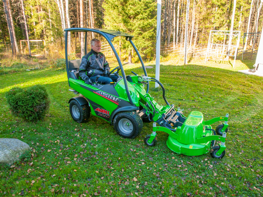 Avant® front loaders - Lawnmower 1200 UK Avant sales