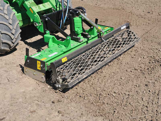 Avant® front loaders - rotary harrow UK Avant sales