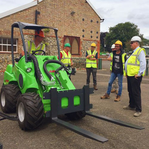 Avant loader UK training courses