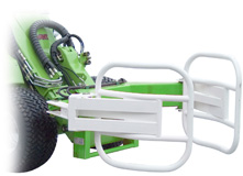 Avant skid steer attachments - bale grab