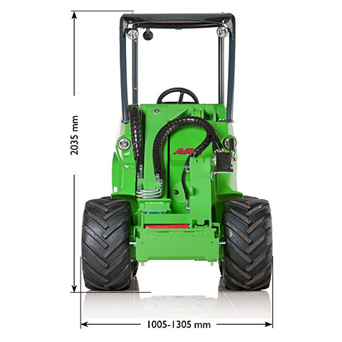 Avant 600 Series loader size