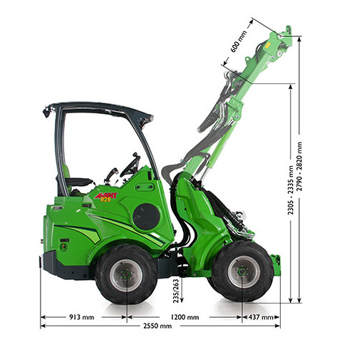 Avant R Series loader specification